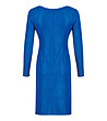 Синя рокля с дълъг ръкав Abella-1 снимка