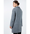 Дамско палто в сив меланж Noli-1 снимка