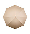 Сгъваем чадър в бежово-1 снимка