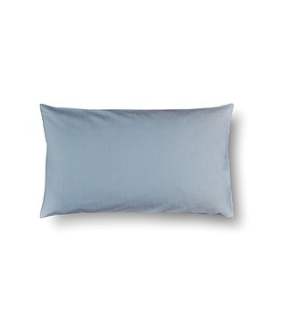 Памучна калъфка за възглавница в син нюанс 50х70 см снимка