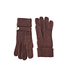 Кафяви дамски ръкавици Reli-0 снимка