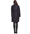 Дамски шлифер в черно Tania-1 снимка