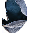Дамска чанта от естествена кожа в син нюанс Vanessa-3 снимка