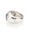 Сребрист дамски пръстен с бял цирконий Cordelia-1 снимка