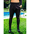 Черен дамски панталон тип потури-0 снимка