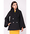 Дамско палто в черно Katherine-0 снимка