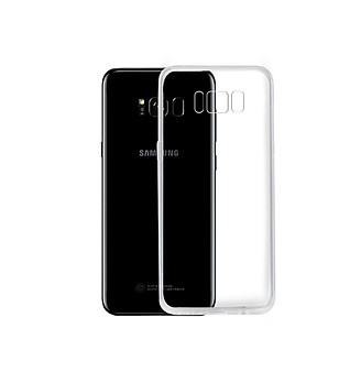 Прозрачен силиконов кейс за Samsung Galaxy S8+ снимка