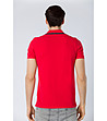 Червена мъжка памучна блуза Gino-1 снимка