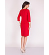 Червена рокля с 3/4 ръкави-1 снимка