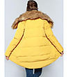 Дамско яке в жълто Lemona-2 снимка