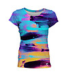 Многоцветна дамска тениска-0 снимка