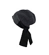 Нестандартна дамска шапка в сиво и черно Lorrain-0 снимка