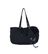 Дамска памучна чанта в черно-0 снимка