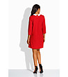 Памучна рокля в червено Bettany-1 снимка