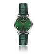 Мъжки часовник в сребристо и зелено Grunhorn-0 снимка