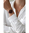 Дамски часовник в розовозлатисто и кафяв циферблат Monte Rosa-1 снимка