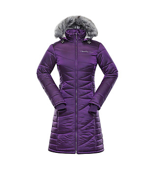 Дамско зимно яке в лилаво Irlanda снимка