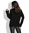 Черен дамски пуловер Martina-1 снимка