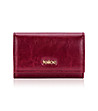 Дамски портфейл от естествена кожа Amy в цвят бордо-0 снимка