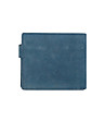 Мъжки портфейл от естествена кожа в син нюанс-1 снимка