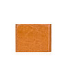 Мъжки портфейл от естествена кожа в цвят камел-1 снимка