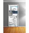 Стикер за врата Снежна пътека-0 снимка