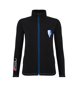 Дамско поларено черно яке Munic снимка