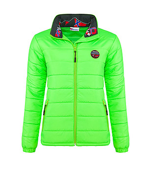 Дамско яке в зелено Tammes снимка