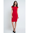 Елегантна червена рокля Tamara-0 снимка