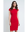 Елегантна червена рокля Tamara-2 снимка