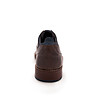 Мъжки кожени обувки Slaven в тъмнокафяво-2 снимка