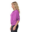 Виолетова дамска блуза Lina-3 снимка