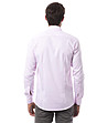 Розова мъжка памучна риза Francesco-1 снимка