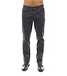 Памучен мъжки панталон в тъмносиво Bret-0 снимка