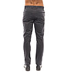 Памучен мъжки панталон в тъмносиво Bret-1 снимка