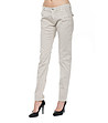 Дамски дълъг памучен панталон в сив нюанс Adolfina-2 снимка
