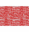 Червена коледна постелка 52х75 см-1 снимка