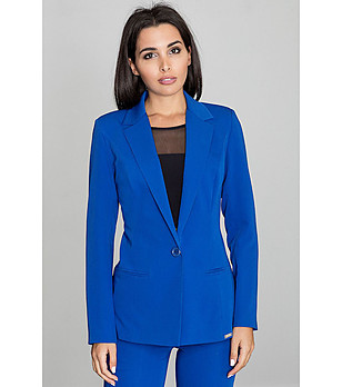 Дамско сако в синьо Adrienne снимка