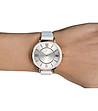 Комплект от дамски часовник и гривна Monika-2 снимка
