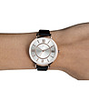 Комплект от дамски часовник и обеци Monika-2 снимка