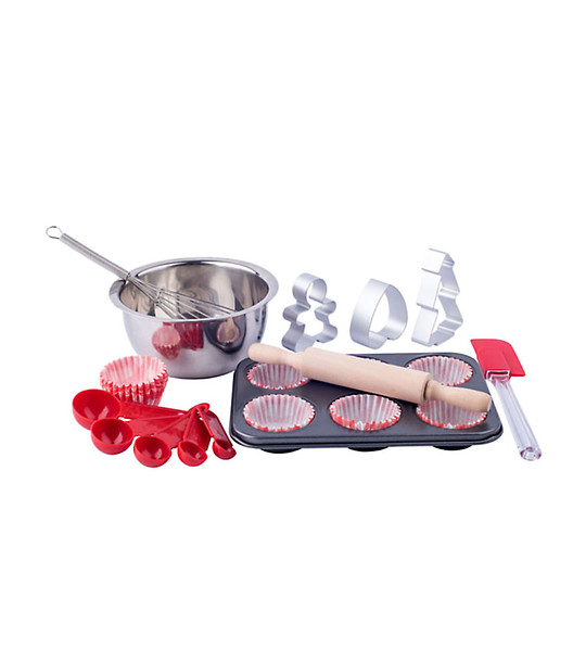 Комплект за печене на мъфини с куфарче снимка