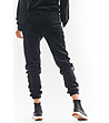 Дамски спортен панталон в черно с кадифен ефект Fifi-2 снимка