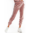 Дамски спортен панталон в розово с кадифен ефект Fifi-1 снимка