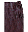 Лъскава пола в цвят патладжан Rafaela-2 снимка