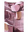 Рокля в преобладаващ цвят бургунд с принт Blanca-4 снимка