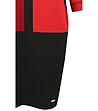 Рокля в червено и черно Sari-4 снимка