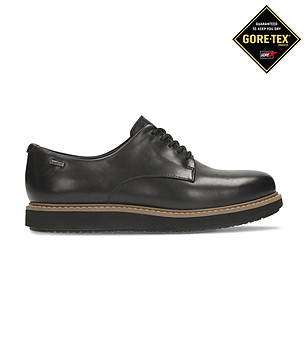 Черни дамски кожени обувки Glick Darby GORE-TEX® снимка