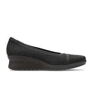 Черни дамски обувки за широки стъпала Caddell Dash снимка