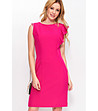 Розова рокля без ръкави Felicity-2 снимка