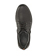 Черни мъжки обувки от естествена кожа Cotrell Wide-1 снимка